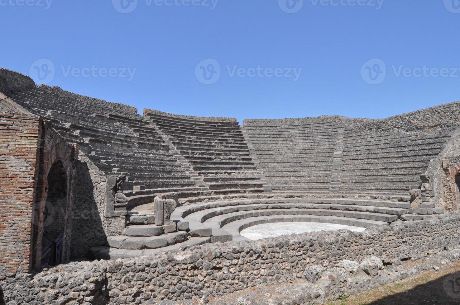 pompeii arkeologiska plats i pompeii foto