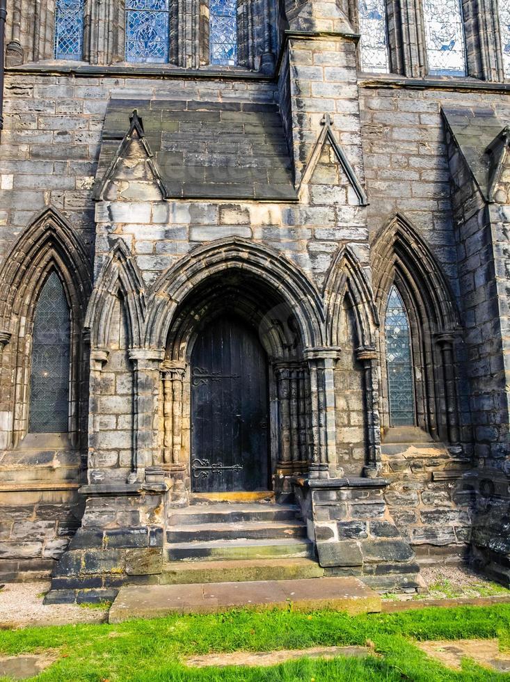 hdr glasgow st mungo katedral foto