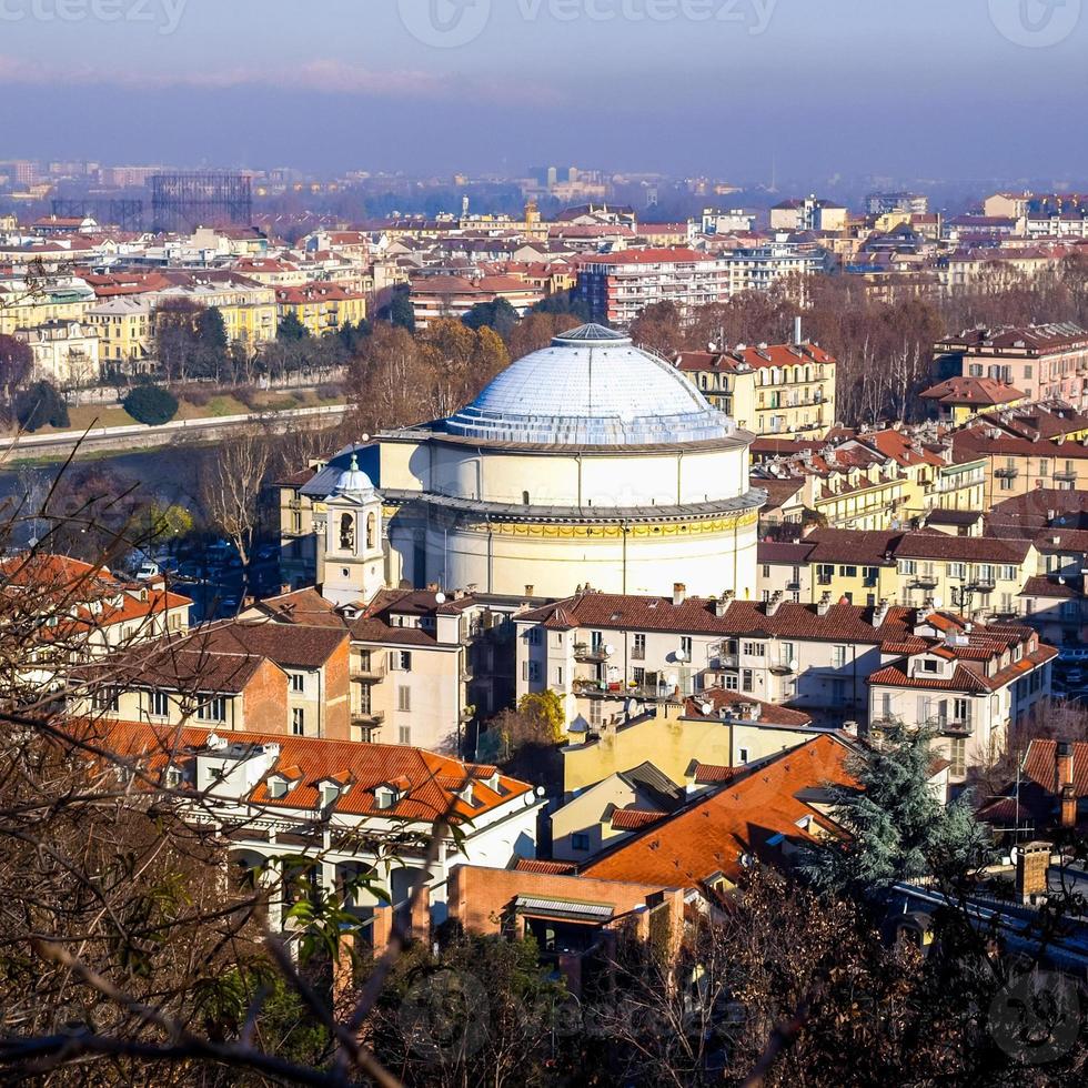 hdr gran madre kyrka, turin foto