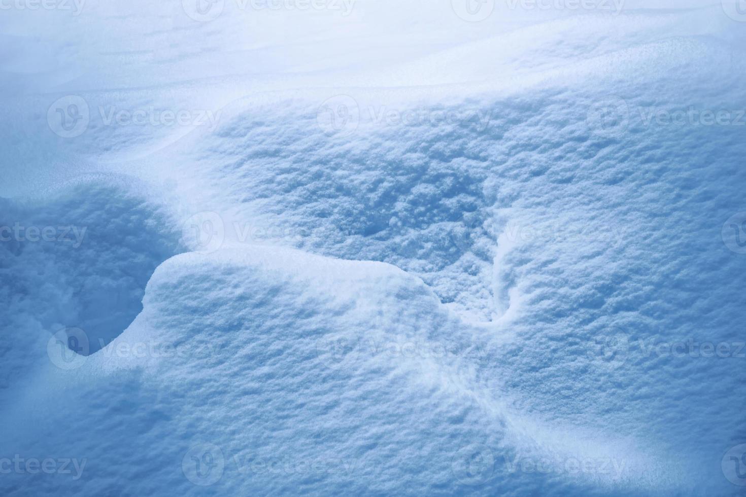 bakgrund. vinterlandskap. snöns struktur foto