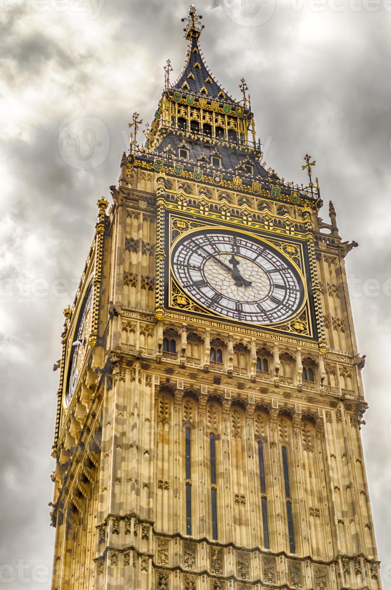 big ben, parlamentets hus, London foto