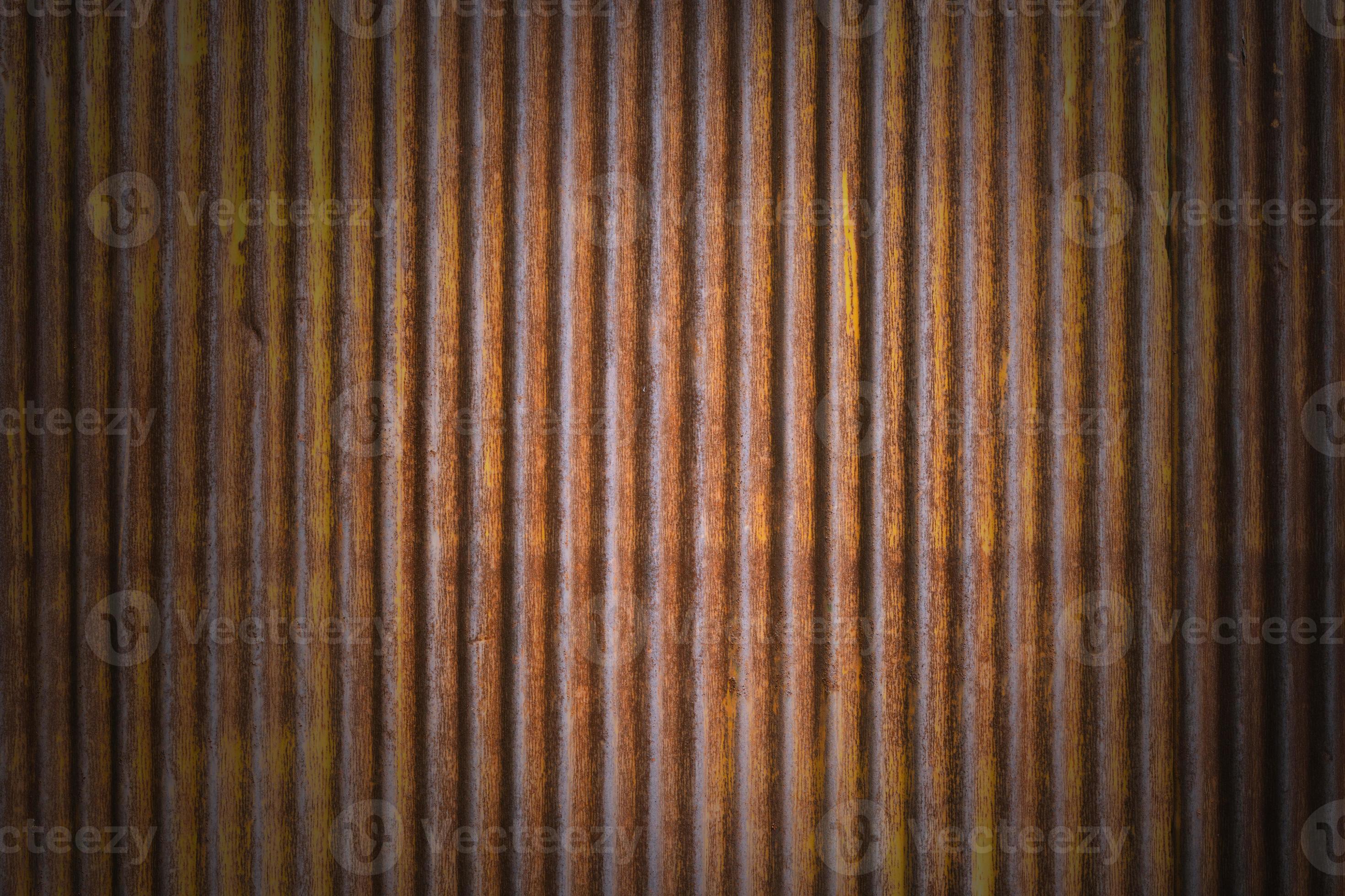 brun grunge zink textur vägg bakgrund foto