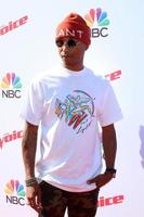 las vegas, 21 april - pharrell williams på the voice red carpet-evenemanget på hyde den 21 april 2016 i los angeles, ca. foto