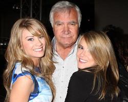 los angeles, 6 maj - kim matula, john mccook, linsey godfrey på the bold and beautiful firar emmy-nomineringar på cbs television city den 6 maj 2014 i los angeles, ca. foto