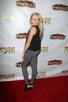 los angeles, 4 juni - peyton list på joseph and the amazing technicolor dreamcoat invigning på pantages teater den 4 juni 2014 i los angeles, ca foto