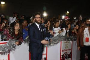 los angeles, 17 nov - seth rogen på kvällen före premiären på teatern på ace hotel den 17 november 2015 i los angeles, ca. foto