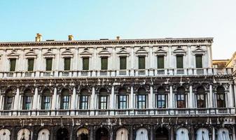 hdr st mark square i Venedig foto