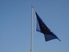 Europeiska unionens flagga foto