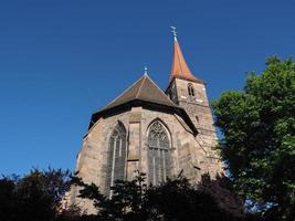 St jakobs kyrka i Nürnberg foto
