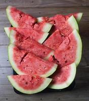 syn på vattenmelon frukt grupp foto