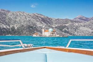 our lady of the rocks kotor montenegro foto