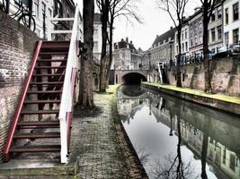 staden utrecht i nederländerna foto