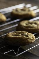 Chocolate chip cookies foto