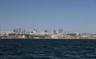 besiktas-distriktet i istanbul stad foto