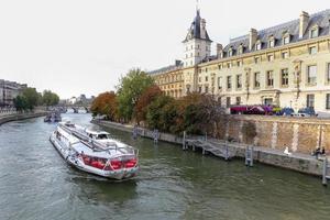 båttur i seinefloden, paris foto