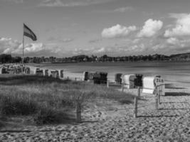 eckernfoerde stad vid Östersjön foto