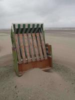 langeoog island i tyskland foto