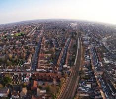 vackraste panoramabilder från luften och högvinkelvy över England, Storbritannien, foto