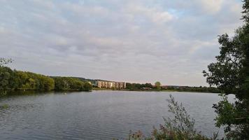 Caldecotte Lake View på Milton Keynes England foto