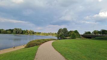 Caldecotte Lake View på Milton Keynes England foto