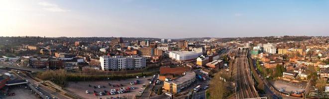 vackraste panoramabilder från luften och högvinkelvy över England, Storbritannien, foto