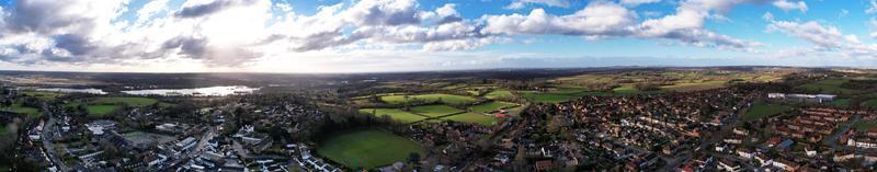 vackraste panoramautsikt och flygbilder av England, Storbritannien foto