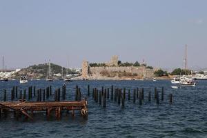 Bodrum slott i Turkiet foto