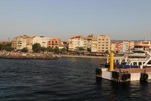 Canakkale stad i Turkiet foto