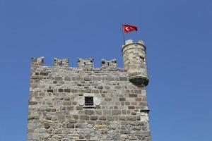 Bodrum slott i Turkiet foto