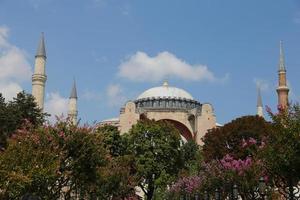 hagia sophia museum i istanbul stad foto