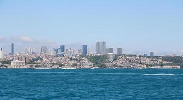 besiktas-distriktet i istanbul stad foto