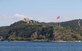 Yoros slott i anadolu kavagi foto