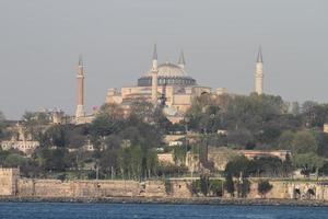 hagia sophia museum i istanbul, turkiet foto