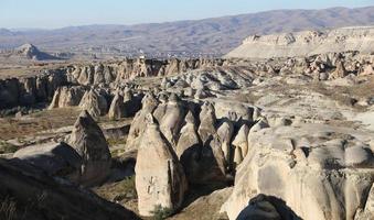 rosendalen i byn Cavusin, Kappadokien, Nevsehir, Turkiet foto