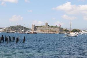 Bodrum slott i Turkiet foto