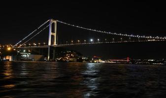 bosphorus bridge, istanbul, turkiet foto