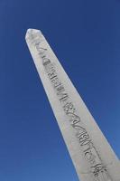 obelisk av theodosius i istanbul stad foto