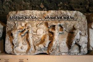 skulptur i hierapolis antika stad, Turkiet foto