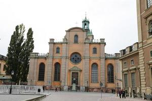 storkyrkan, St Nicholas katedral i stockholm, sverige foto