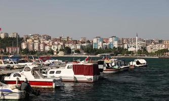 Canakkale stad i Turkiet foto