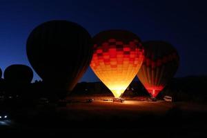 varmluftsballonger foto