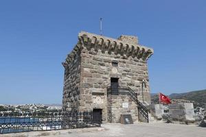 Bodrum slott i Turkiet foto