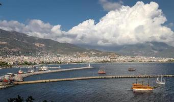 Alanya stad i Antalya, Turkiet foto