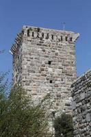 tornet av bodrum slott i Turkiet foto