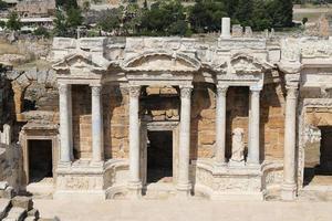 Theater of Hierapolis i Turkiet foto