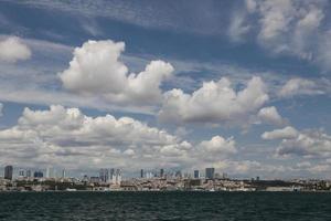 besiktas-distriktet i istanbul stad foto