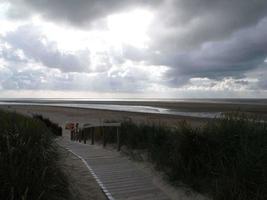 langeoog island i tyskland foto