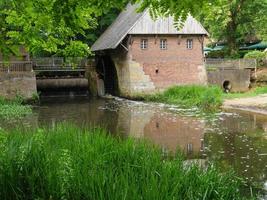 vattenkvarn i Westfalen foto