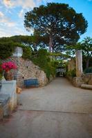 villa cimbrone i ravello amalfikusten italien foto