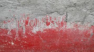 gamla röda och vita väggstruktur foto